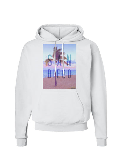 San Diego Beach Filter Hoodie Sweatshirt-Hoodie-TooLoud-White-Small-Davson Sales