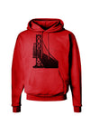 San Francisco Bay Bridge Hoodie Sweatshirt-Hoodie-TooLoud-Red-Small-Davson Sales