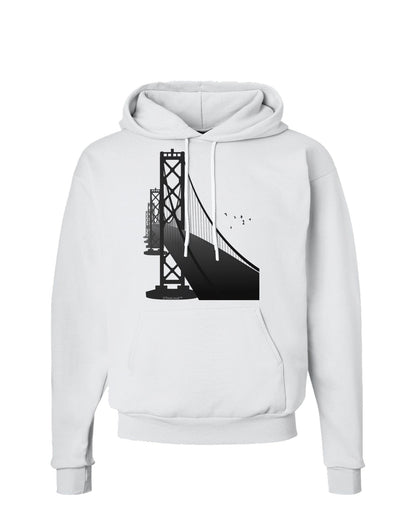 San Francisco Bay Bridge Hoodie Sweatshirt-Hoodie-TooLoud-White-Small-Davson Sales