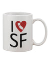 San Francisco Inspired 11 oz Coffee Mug - TooLoud-11 OZ Coffee Mug-TooLoud-White-Davson Sales