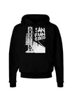 San Francisco Text Bay Bridge Dark Hoodie Sweatshirt-Hoodie-TooLoud-Black-Small-Davson Sales