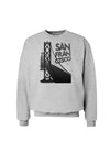 San Francisco Text Bay Bridge Sweatshirt-Sweatshirts-TooLoud-AshGray-Small-Davson Sales