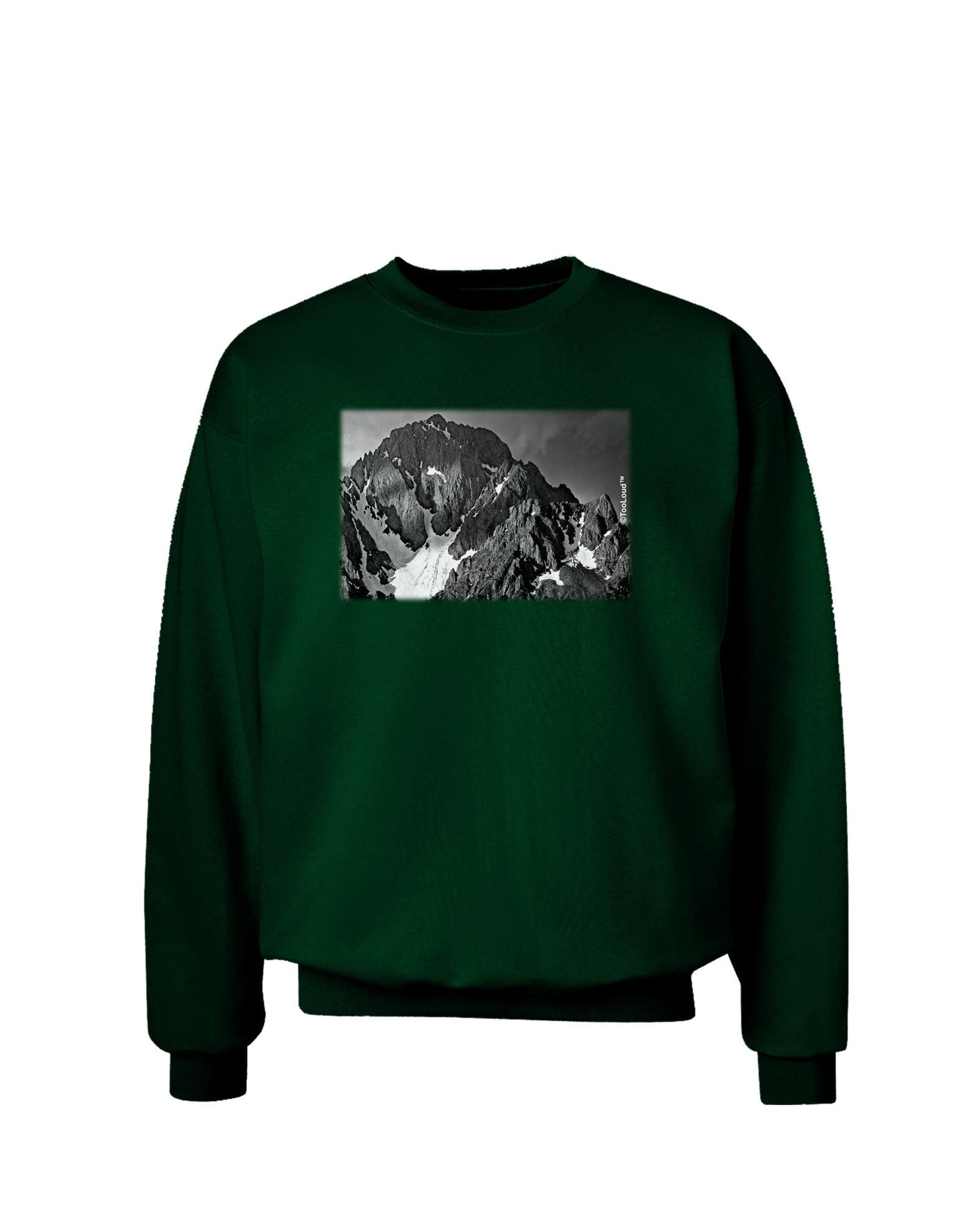 San Juan Mountain Range 2 Adult Dark Sweatshirt-Sweatshirts-TooLoud-Deep-Forest-Green-Small-Davson Sales