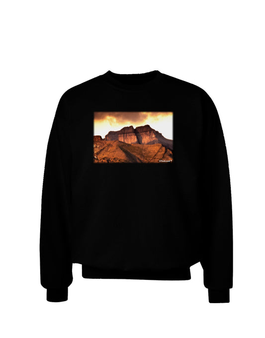 San Juan Mountain Range Adult Dark Sweatshirt-Sweatshirts-TooLoud-Black-Small-Davson Sales