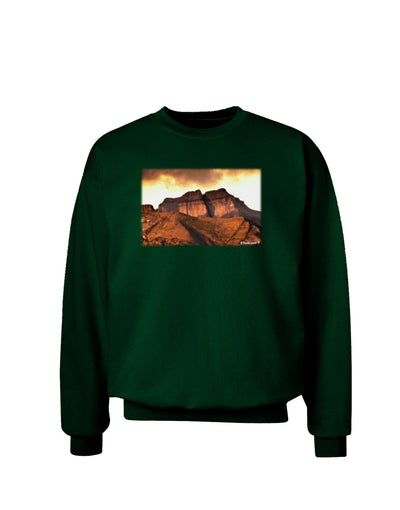 San Juan Mountain Range Adult Dark Sweatshirt-Sweatshirts-TooLoud-Deep-Forest-Green-Small-Davson Sales