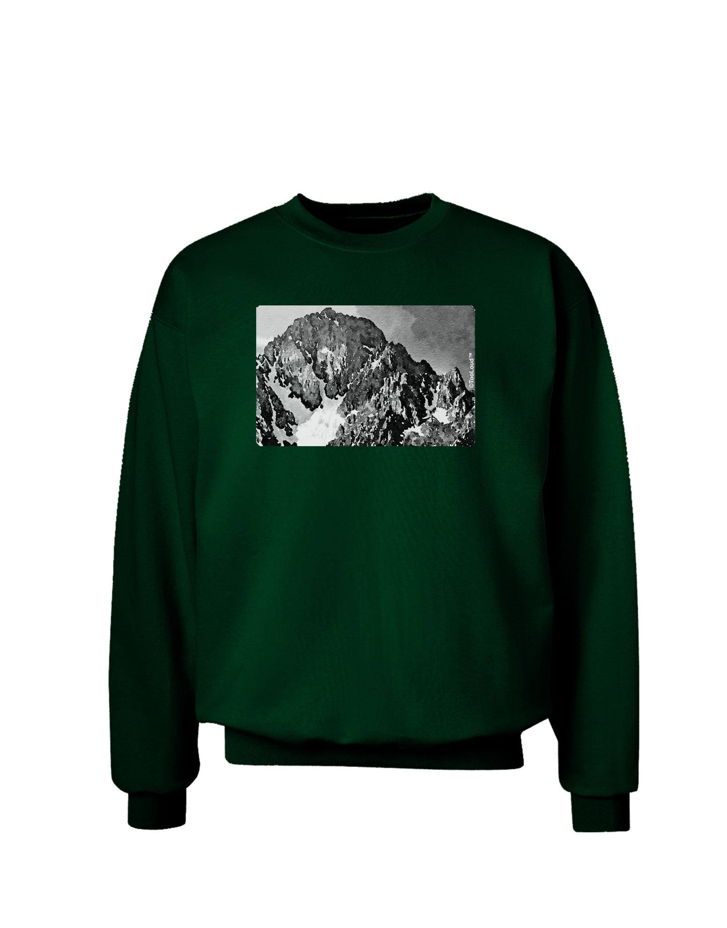San Juan Mountain Range CO 2 Adult Dark Sweatshirt-Sweatshirts-TooLoud-Deep-Forest-Green-Small-Davson Sales