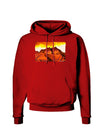 San Juan Mountain Range CO Dark Hoodie Sweatshirt-Hoodie-TooLoud-Red-Small-Davson Sales