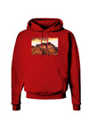 San Juan Mountain Range Dark Hoodie Sweatshirt-Hoodie-TooLoud-Red-Small-Davson Sales