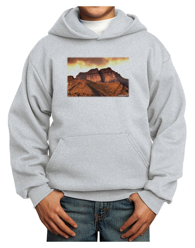 San Juan Mountain Range Youth Hoodie Pullover Sweatshirt-Youth Hoodie-TooLoud-Ash-XS-Davson Sales
