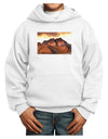 San Juan Mountain Range Youth Hoodie Pullover Sweatshirt-Youth Hoodie-TooLoud-White-XS-Davson Sales