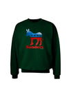 Sanders Bubble Symbol Adult Dark Sweatshirt-Sweatshirts-TooLoud-Deep-Forest-Green-Small-Davson Sales