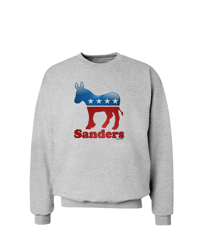 Sanders Bubble Symbol Sweatshirt-Sweatshirts-TooLoud-AshGray-Small-Davson Sales