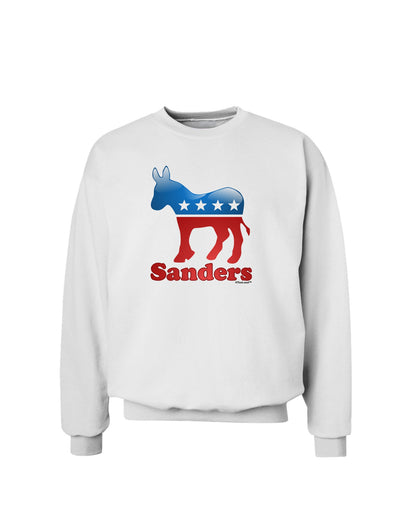 Sanders Bubble Symbol Sweatshirt-Sweatshirts-TooLoud-White-Small-Davson Sales