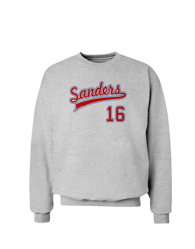 Sanders Jersey 16 Sweatshirt-Sweatshirts-TooLoud-AshGray-Small-Davson Sales