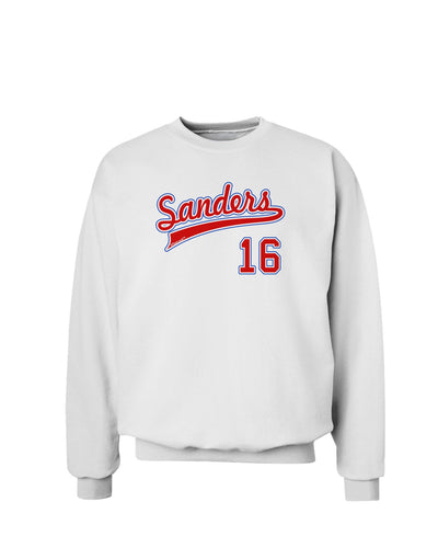 Sanders Jersey 16 Sweatshirt-Sweatshirts-TooLoud-White-Small-Davson Sales