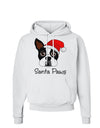 Santa Paws Christmas Dog Hoodie Sweatshirt-Hoodie-TooLoud-White-Small-Davson Sales