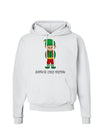 Santa's Little Helper Christmas Elf Boy Hoodie Sweatshirt-Hoodie-TooLoud-White-Small-Davson Sales