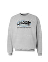 Sarcasm It's What's For Breakfast Sweatshirt-Sweatshirts-TooLoud-AshGray-Small-Davson Sales