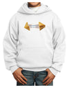 Sarcastic Fortune Cookie Youth Hoodie Pullover Sweatshirt-Youth Hoodie-TooLoud-White-XS-Davson Sales