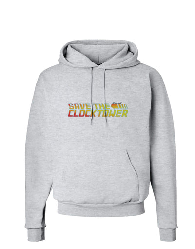 Save The Clock Tower Hoodie Sweatshirt by TooLoud-Hoodie-TooLoud-AshGray-Small-Davson Sales