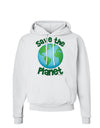 Save the Planet - Earth Hoodie Sweatshirt-Hoodie-TooLoud-White-Small-Davson Sales