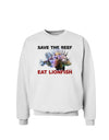 Save the Reef - Eat Lionfish Sweatshirt-Sweatshirts-TooLoud-White-Small-Davson Sales