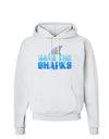 Save The Sharks - Fin Color Hoodie Sweatshirt by TooLoud-Hoodie-TooLoud-White-Small-Davson Sales