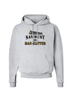 Sawdust is Man Glitter Hoodie Sweatshirt by TooLoud-Hoodie-TooLoud-AshGray-Small-Davson Sales