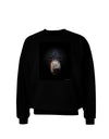 Scary Black Bear Adult Dark Sweatshirt-Sweatshirts-TooLoud-Black-Small-Davson Sales