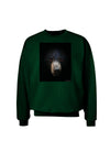 Scary Black Bear Adult Dark Sweatshirt-Sweatshirts-TooLoud-Deep-Forest-Green-Small-Davson Sales
