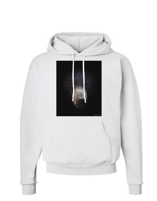 Scary Black Bear Hoodie Sweatshirt-Hoodie-TooLoud-White-Small-Davson Sales
