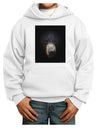 Scary Black Bear Youth Hoodie Pullover Sweatshirt-Youth Hoodie-TooLoud-White-XS-Davson Sales