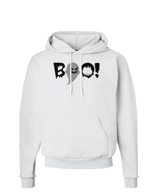 Scary Boo Text Hoodie Sweatshirt-Hoodie-TooLoud-White-Small-Davson Sales