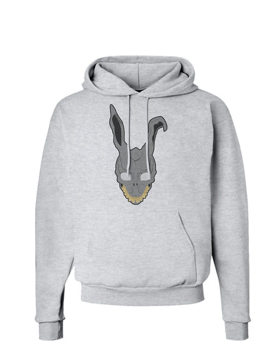 Scary Bunny Face Hoodie Sweatshirt-Hoodie-TooLoud-AshGray-Small-Davson Sales
