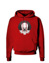 Scary Clown Grayscale Dark Hoodie Sweatshirt-Hoodie-TooLoud-Red-Small-Davson Sales