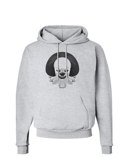 Scary Clown Grayscale Hoodie Sweatshirt-Hoodie-TooLoud-AshGray-Small-Davson Sales