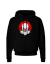 Scary Clown Watercolor Dark Hoodie Sweatshirt-Hoodie-TooLoud-Black-Small-Davson Sales