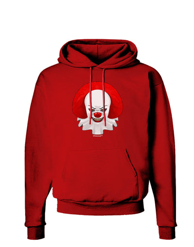 Scary Clown Watercolor Dark Hoodie Sweatshirt-Hoodie-TooLoud-Red-Small-Davson Sales