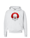 Scary Clown Watercolor Hoodie Sweatshirt-Hoodie-TooLoud-White-Small-Davson Sales