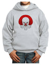 Scary Clown Watercolor Youth Hoodie Pullover Sweatshirt-Youth Hoodie-TooLoud-Ash-XS-Davson Sales