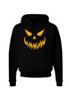 Scary Evil Jack O' Lantern Pumpkin Face Dark Hoodie Sweatshirt-Hoodie-TooLoud-Black-Small-Davson Sales