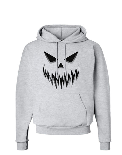 Scary Evil Jack O' Lantern Pumpkin Face Hoodie Sweatshirt-Hoodie-TooLoud-AshGray-Small-Davson Sales