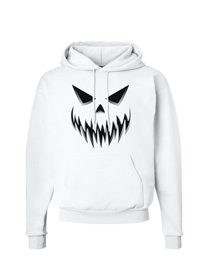 Scary Evil Jack O' Lantern Pumpkin Face Hoodie Sweatshirt-Hoodie-TooLoud-White-Small-Davson Sales