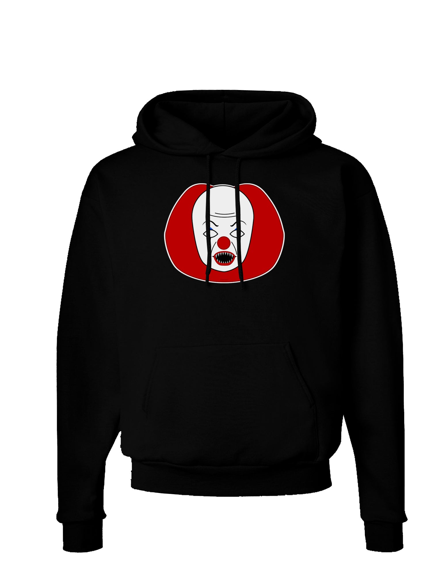 Scary Face Clown - Halloween Dark Hoodie Sweatshirt-Hoodie-TooLoud-Black-Small-Davson Sales