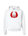 Scary Face Clown - Halloween Hoodie Sweatshirt-Hoodie-TooLoud-White-Small-Davson Sales