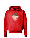 Scary Face With a Hat - Halloween Dark Hoodie Sweatshirt-Hoodie-TooLoud-Red-Small-Davson Sales