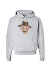 Scary Face With a Hat - Halloween Hoodie Sweatshirt-Hoodie-TooLoud-AshGray-Small-Davson Sales
