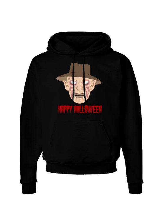 Scary Face With a Hat - Happy Halloween Dark Hoodie Sweatshirt-Hoodie-TooLoud-Black-Small-Davson Sales