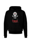 Scary Mask With Machete - TGIF Dark Hoodie Sweatshirt-Hoodie-TooLoud-Black-Small-Davson Sales