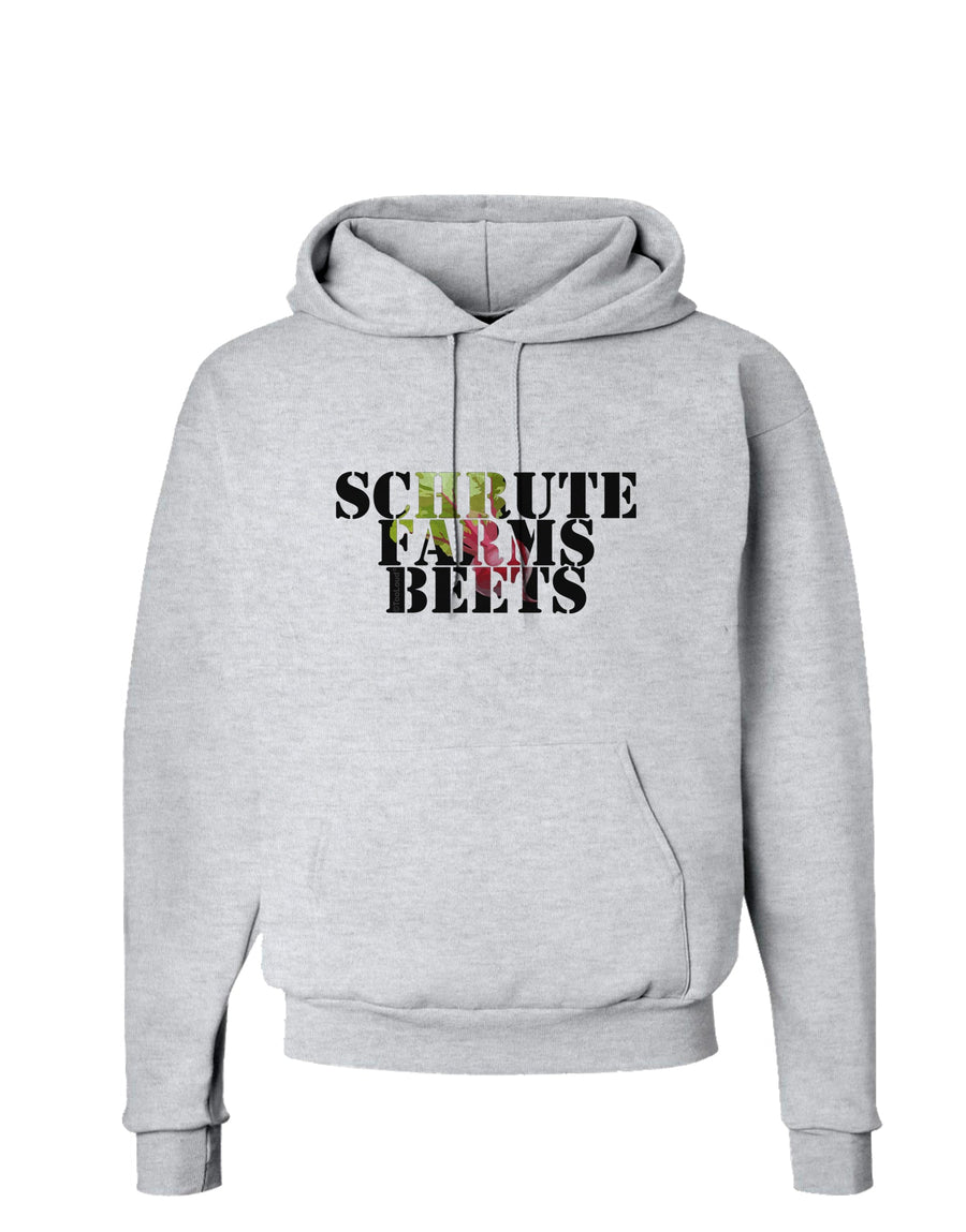 Schrute Farms Beets Hoodie Sweatshirt by TooLoud-Hoodie-TooLoud-White-Small-Davson Sales